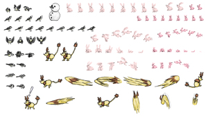 Some animal sprites